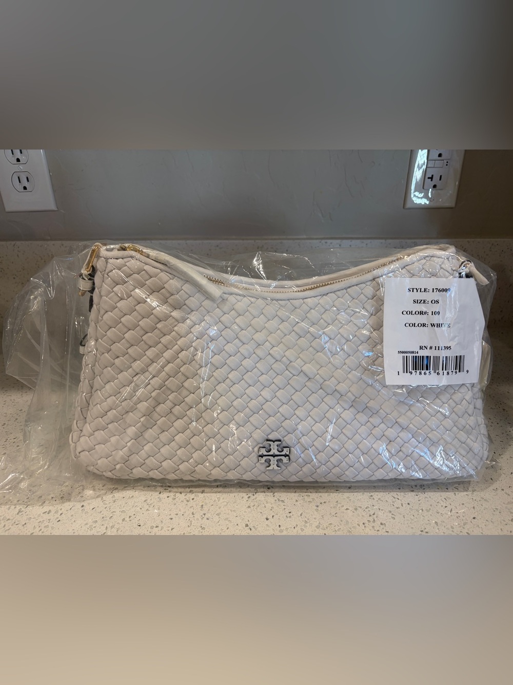 Tory Burch Thea Woven Shoulder Bag